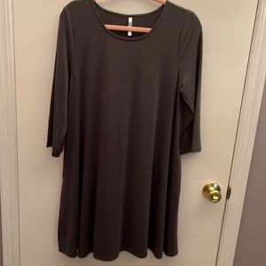 42pops Olive/Gray Tunic/Dress